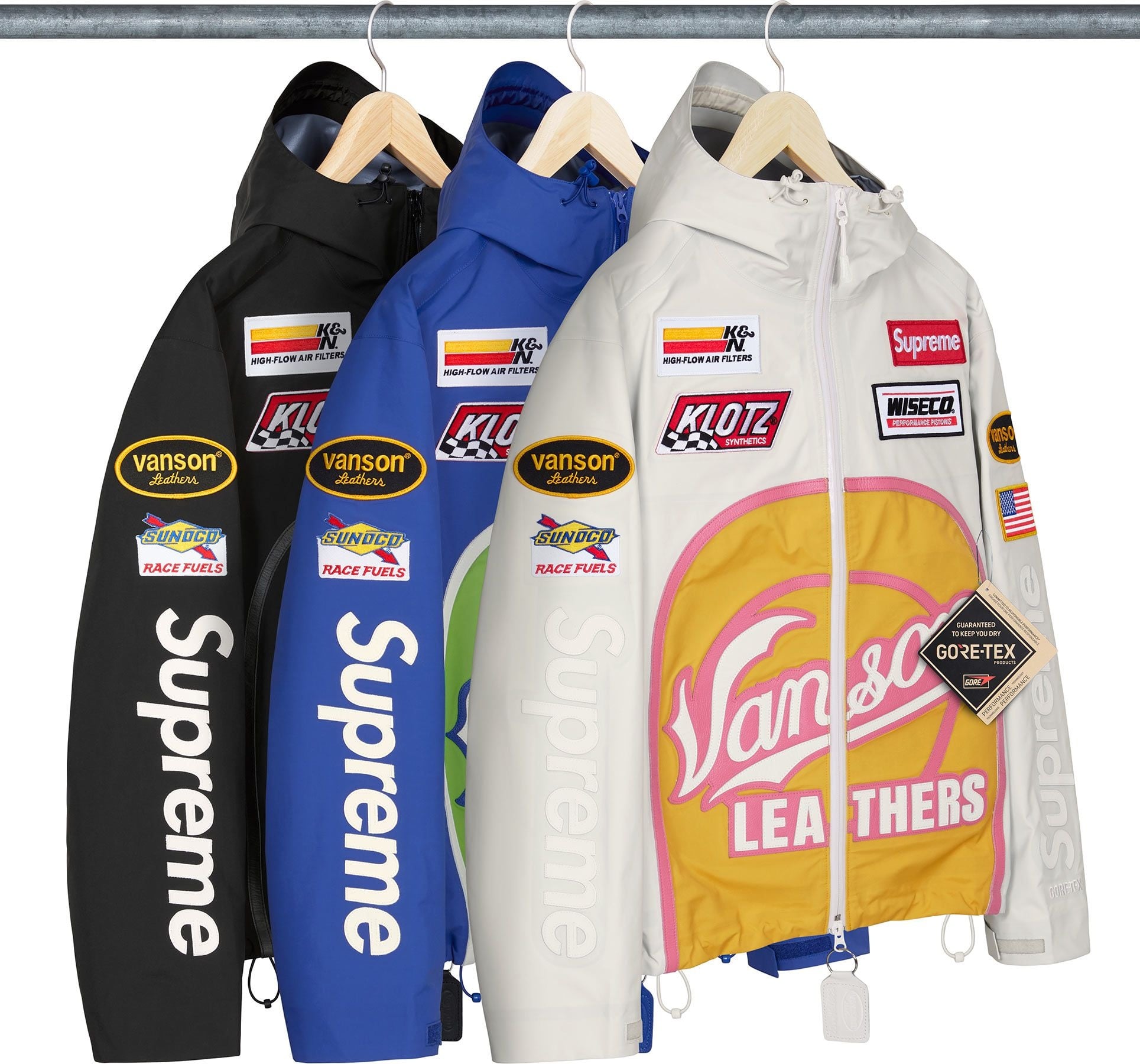 Supreme®/Vanson Leathers®/GORE-TEX Shell Jacket